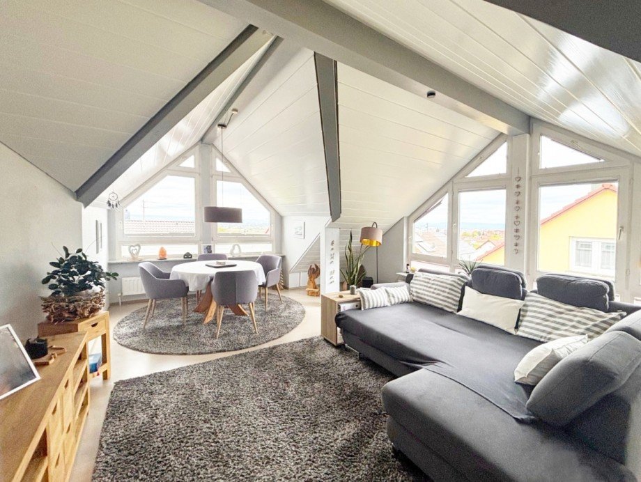 DG 2. Wohnzimmer Maisonettewohnung Filderstadt