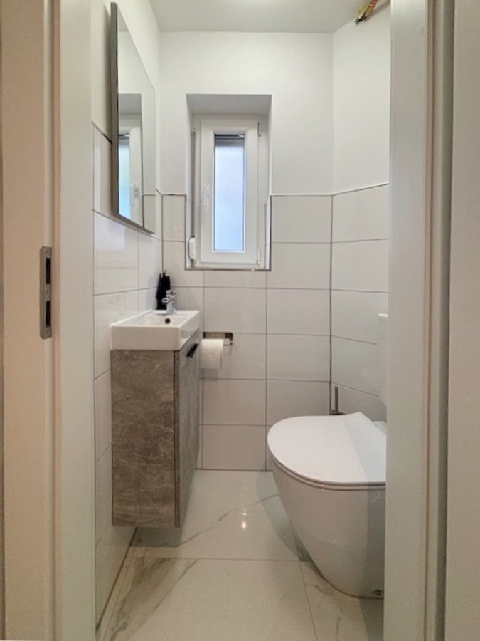WC separat Erdgeschosswohnung Stuttgart