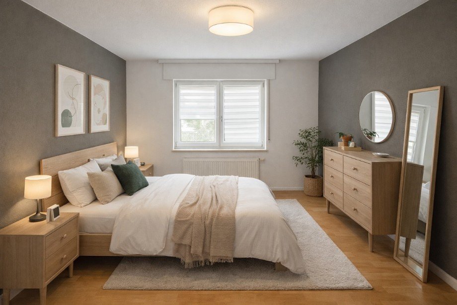 Schlafen virtuell Etagenwohnung Filderstadt