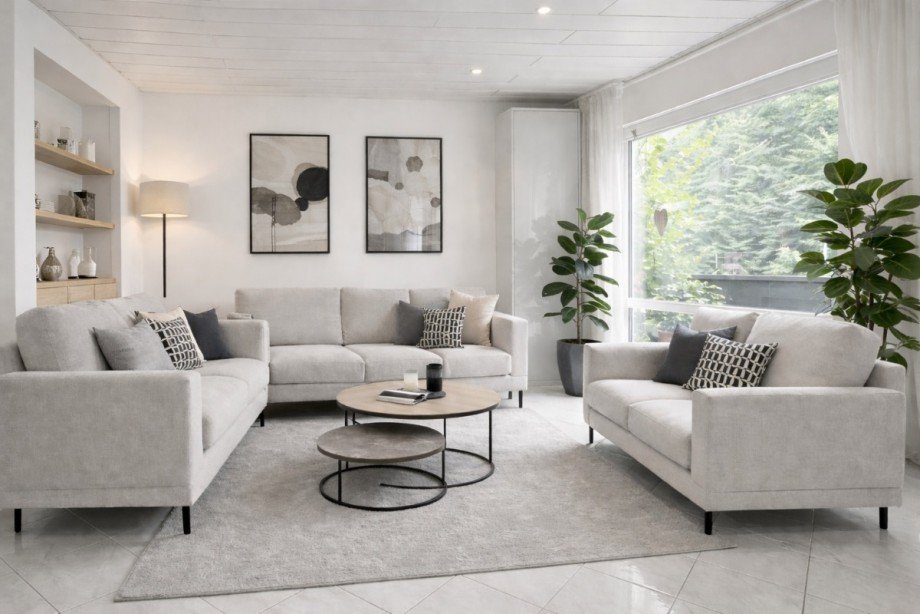 Sitzecke virtuell Maisonettewohnung Filderstadt