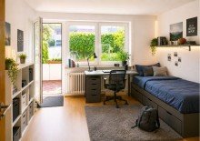 Kind - Einrichtung virtuell Sonnige 4-ZW, gro�er Hobbyraum, Terrasse mit Gartenzugang, Garage am Waldrand