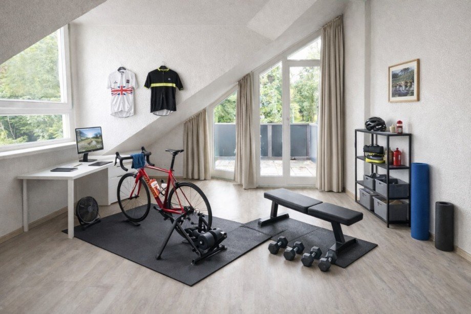 DG Fitness Raum virtuell Maisonettewohnung Filderstadt