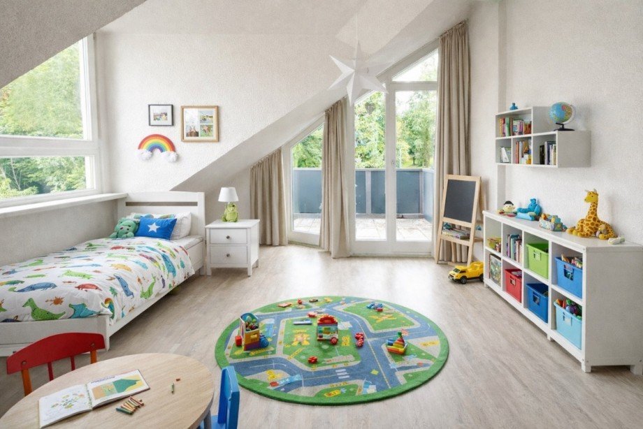 DG Kinderzimmer virtuell Maisonettewohnung Filderstadt