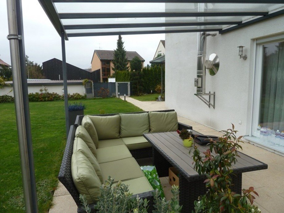 Ostterrasse, Garten Doppelhaush�lfte Stuttgart