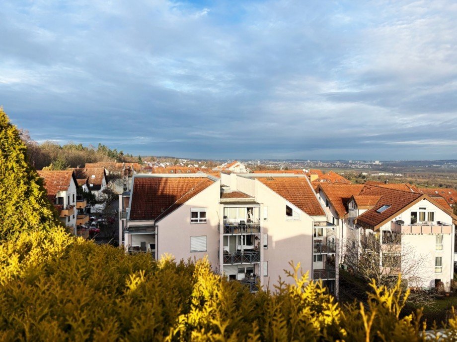 Aussicht Penthousewohnung Filderstadt
