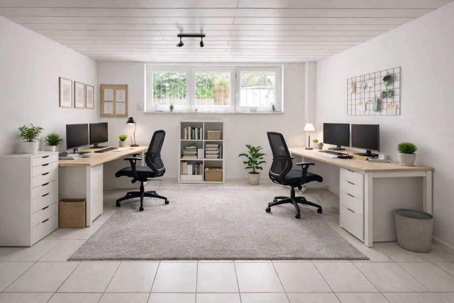 UG Home-Office virtuell Erdgeschosswohnung Filderstadt