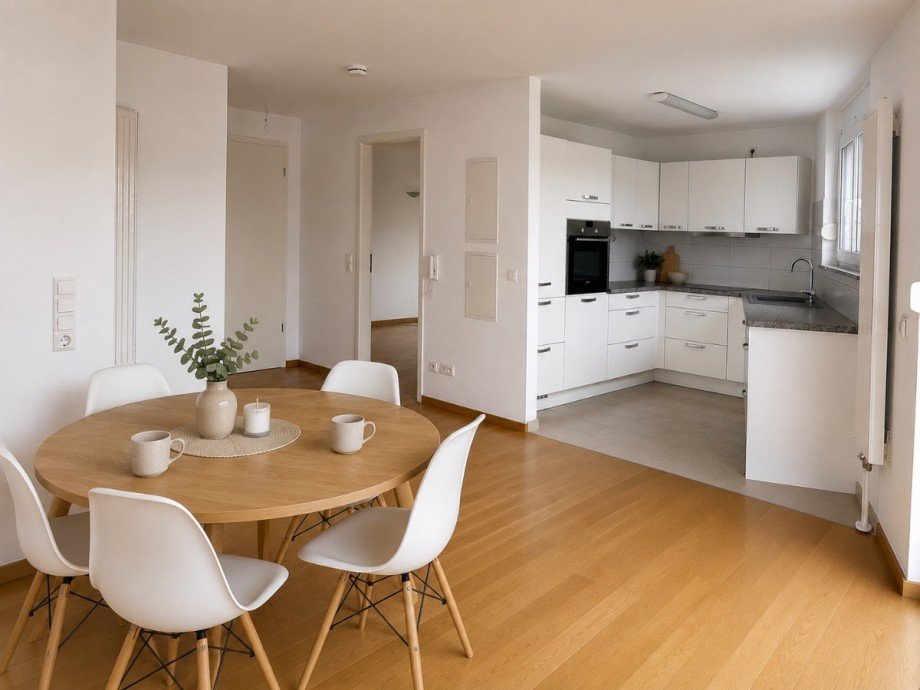 Offene K�che mit Essbereich Etagenwohnung Filderstadt