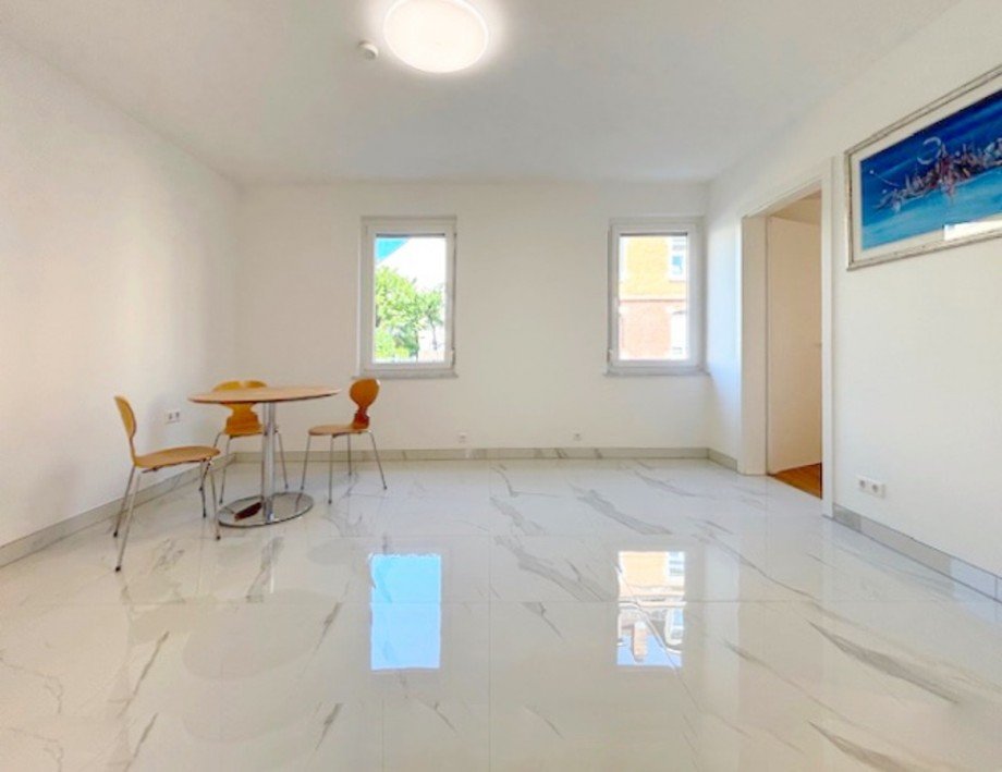 Wohnzimmer Erdgeschosswohnung Stuttgart