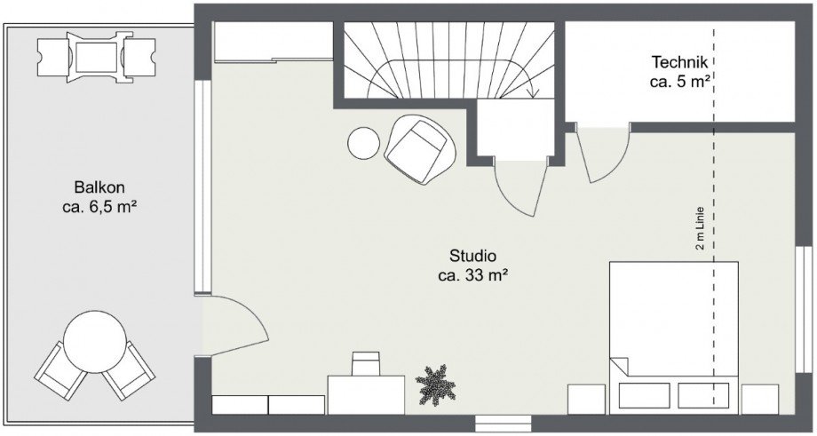 OG2 Studio Doppelhaush�lfte Stuttgart