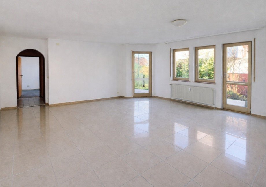 Wohnen Blick Richtung Ku?che Erdgeschosswohnung Filderstadt