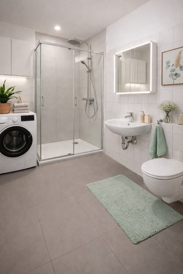 Bad virtuell Etagenwohnung Filderstadt