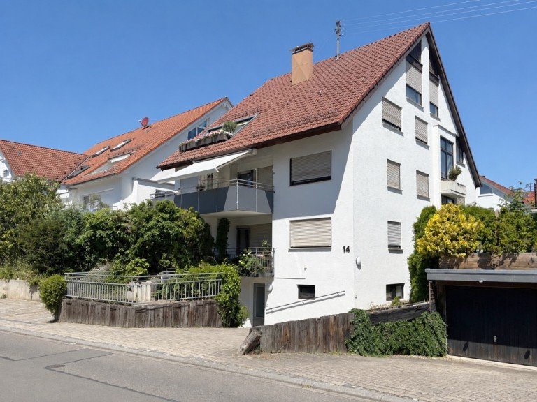 Ansicht Leinfelden-Echterdingen - Echterdingen Etagenwohnung Sonnige 2 Zimmer-Wohnung mit Balkon und Au�enstellplatz in L.-E.
