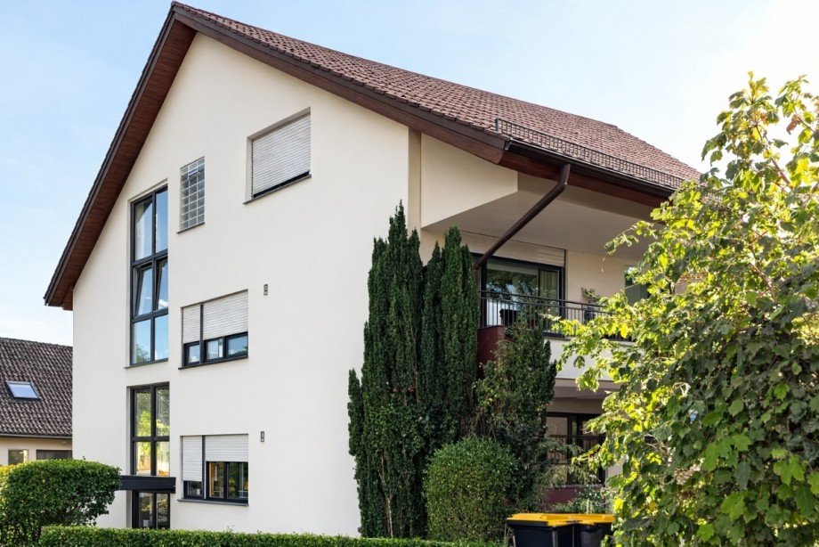 Ansicht Hauseingangsseite Erdgeschosswohnung Filderstadt