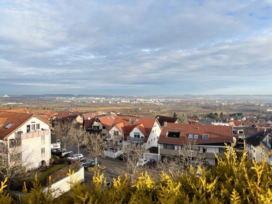Aussicht Penthousewohnung Filderstadt