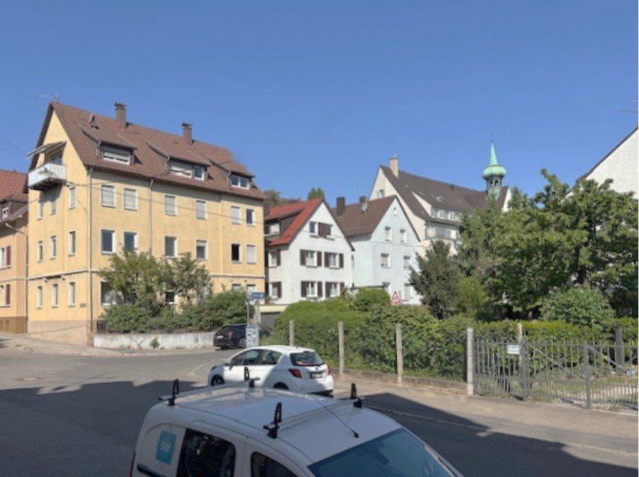 Aussicht vom Wohnzimmer Erdgeschosswohnung Stuttgart