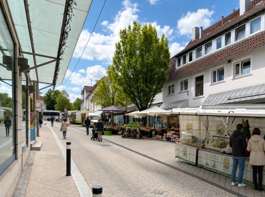 Donnerstags Wochenmarkt Etagenwohnung Filderstadt